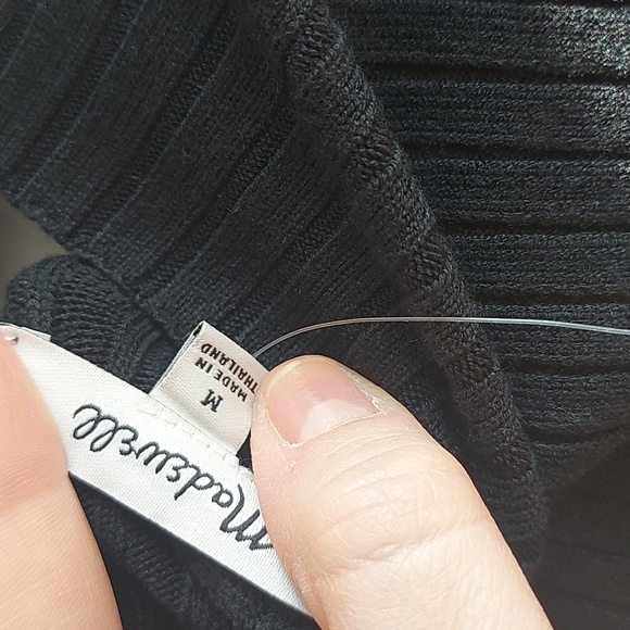 NWT Madewell Pearson Mockneck Sweater Tank - Picture 10 of 10